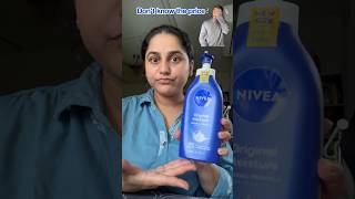 Nivea Body Lotion Review 🧴 NOT SPONSORED review niveabodylotion bodylotion [upl. by Herald808]