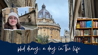 PhD Diaries a relatively average day in the life as an Oxford DPhil student in less than 3 mins [upl. by Ley]