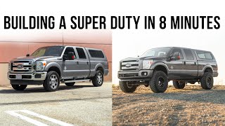 Transforming A 2011 Power Stroke Super Duty in 8 Minutes [upl. by Kuhn]