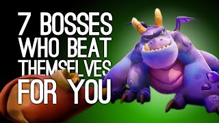 7 Bosses Who Beat Themselves For You [upl. by Edieh]