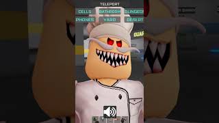 BARRYS PRISON RUN Obby Update Roblox Walkthrough FULL GAME roblox shorts barryroblox [upl. by Otrevlig]