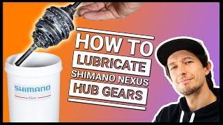 How to care for internal gears  Lubricate your SHIMANO NEXUS hub gears [upl. by Pfosi]