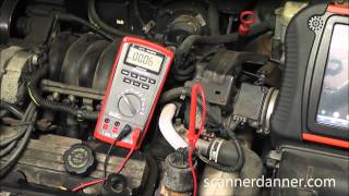 How to test an electronic EGR valve GM P1406 case study [upl. by Yahsram465]