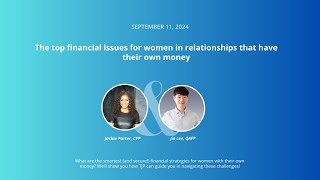 the top financial challenges women face in relationships when they have their own money [upl. by Acceb]