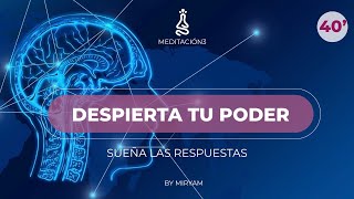 Meditación Para Dormir 💜 SUEÑA LAS RESPUESTAS GENIAL [upl. by Nywles]