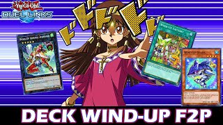 DECK WINDUP 100 F2P YuGiOh Duel Links [upl. by Introc]