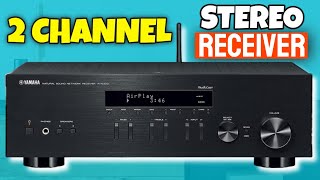 Best 2 Channel Stereo Receiver For 2022  Best Stereo Receiver Reviews [upl. by Asirret]