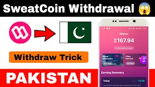 SweatCoin Withdraw In Pakistan  Sweat Wallet In Pakistan  Instant Crypto Loot Today [upl. by Whitelaw749]