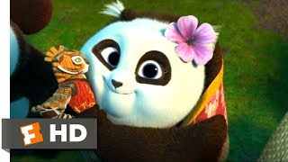 Kung Fu Panda 3 2016  Secret Panda Village Scene 410  Movieclips [upl. by Eolanda568]