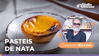 PASTEIS DE NATA la RICETTA TRADIZIONALE PORTOGHESE di GIOVANNI RICCIOLI😋💛 [upl. by Vinnie]