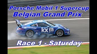 Porsche Mobil 1 Supercup 2017  Belgian GP  Race 1  Pure Sound [upl. by Josias72]