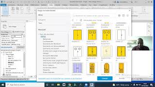 Chargement des composants Fenêtres et Portes dans Revit [upl. by Korenblat]