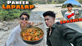 Jungle Me Paneer Lapalap Bana Diya 😍 But Drone Crashed 🥲 [upl. by Abbe]