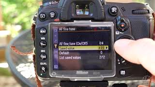 Make Your Lenses Focus Better with this Setting for the Nikon D7000 and most other Nikon models [upl. by Ttessil]