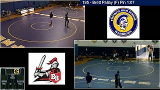 Bound Brook v Franklin Wrestling [upl. by Bultman]