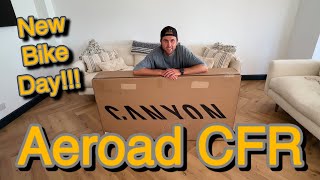 Canyon Aeroad CFR  Unboxing amp Build [upl. by Abercromby]