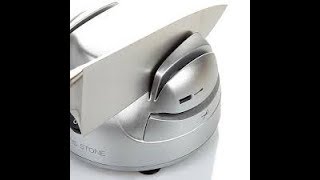 PROFESSIONAL ELECTRIC KNIFE SHARPENER MANUAL KNIFE SHARPENING [upl. by Armat]