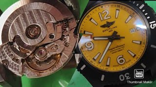 Assembly and Disassembly of clone ETA 2824 movement Service of super clone Breitling [upl. by Aivirt]