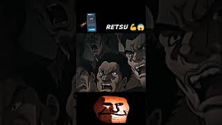 Retsu reversed👏 jaku trick on himself shortsbakihanmabakianimeviral [upl. by Aruam]