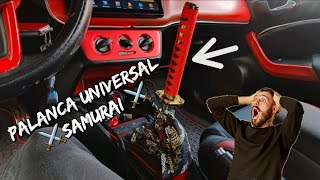 Cómo Instalar Palanca Universal De Cambios Samurai ⚔️ Aesthetic Car [upl. by Atinra3]