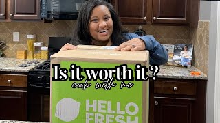 Hello Fresh Review  Is it Worth It  Cook with Me [upl. by Nihi843]