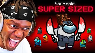 SIDEMEN AMONG US BUT THE IMPOSTER IS SUPER SIZED [upl. by Veriee]