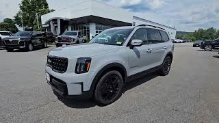 wolf gray Kia Telluride ex x line [upl. by Ailuig]