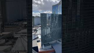 Cosmo Las Vegas 34th floor Terrace View [upl. by Ynnahc]