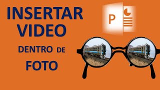 aprende a INSERTR un VIDEO DENTRO de una FOTO en POWERPOINTcomo PONER un VIDEO DENTRO de una IMAGEN [upl. by Annoel772]