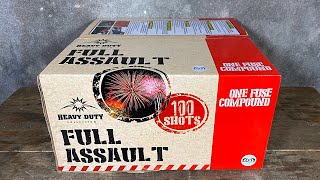 Full Assault  100 shots  Wolff Vuurwerk [upl. by Atinej]