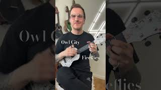 Owl City  Fireflies ukulele cover [upl. by Lleuqram]