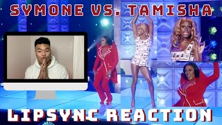 Symone Vs Tamisha Iman Lipsync Reaction  Drag Race Season 13 [upl. by Latoyia]