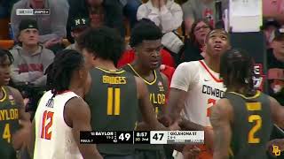 Baylor Basketball M Highlights at Oklahoma State  January 6 2024 [upl. by Artema832]