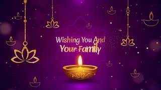 ae project file Diwali Greetings Titles30 Video World  AE Project free Download [upl. by Ryley]