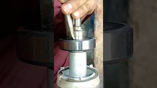 Adjusting Bearing in Motor Rotor motor gearbox gearmotor [upl. by Otrebtuc]