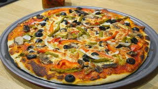 Recette Pizza Végétarienne [upl. by Aubrey]