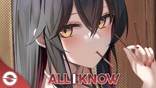 Nightcore  All I Know RIELL  Lyrics [upl. by Madaih]