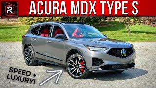 The 2024 Acura MDX Type S Is A Flagship Luxury SUV With Turbo V6 Power [upl. by Bone]