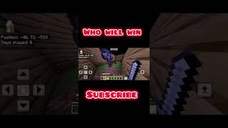 Who will winminecraft shortsminecraft viralshortshortsubscribe [upl. by Aeiram]