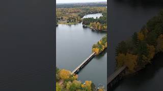 Beautiful Downtown Minocqua Drone Video Oct122024 🍁 minocqua cootslures drone [upl. by Notled927]