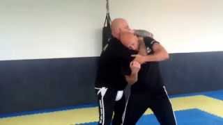 The best standing rear naked choke defence Ricky Manetta  MMA Krav Maga [upl. by Yardna2]