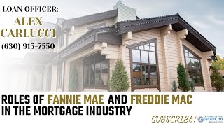 Roles Of Fannie Mae And Freddie Mac [upl. by Aicala]