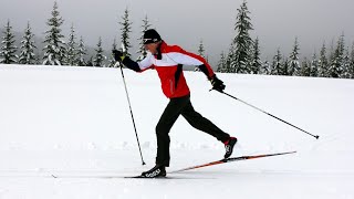 Reviewing some basic classic cross country ski techniques [upl. by Bloem]