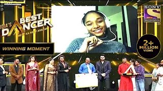 IBD 2 की Winner बनी Saumya  India’s Best Dancer 2  Geeta K Malaika A Terence L [upl. by Anohsal933]