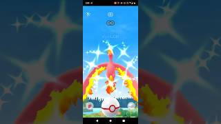 I got Shiny Moltres in Pokemon go  Pokemon go Raids  Shiny Pokemon pokemongo shorts pokemon [upl. by Idnas]