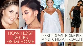 How I lost 120 lbs with home workout videos  Kylie Janes story [upl. by Nwahsar]