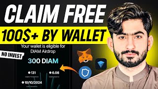 Claim DIAM Airdrop Using Web3 Wallets  Earn WeWe Coin From WaveWallet [upl. by Suirtimid]