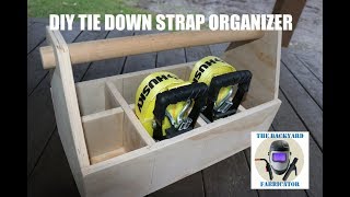 DIY Tie Down Strap Organizer [upl. by Erbas838]