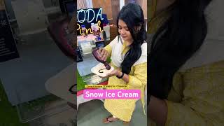 snowflake ice cream machine price in india icecream shortsyoutube shorts short smallbusiness [upl. by Nnayr]