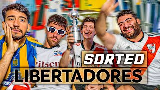 REACCIONES a SORTEO de los GRUPOS COPA LIBERTADORES 2024 [upl. by Naelopan474]